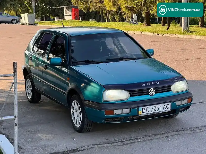Volkswagen Golf 1993, фото з оголошення 1 з 16, VIN WVWZZZ1HZRW225166