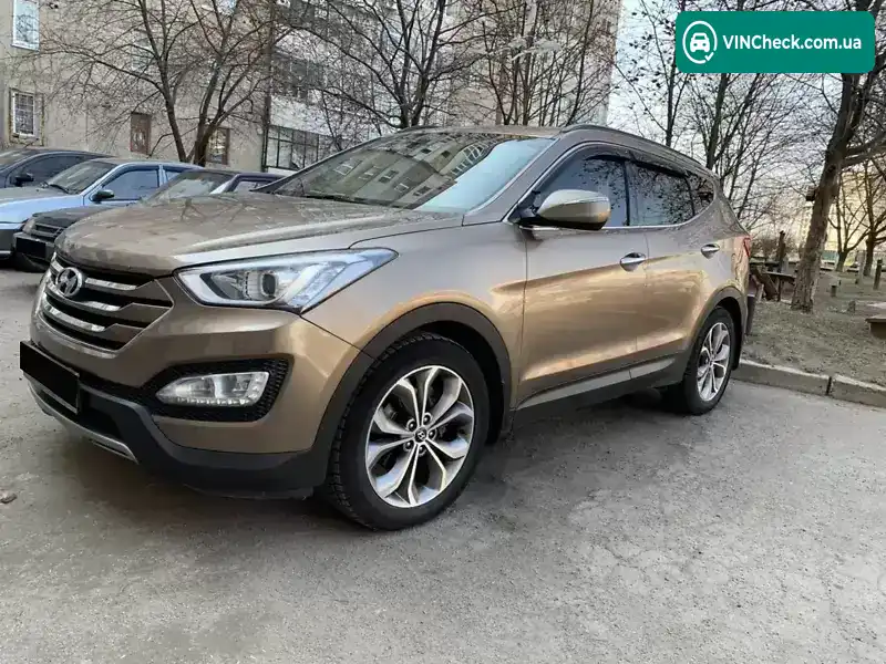 Hyundai Santa FE 2013, фото з оголошення 1 з 3, VIN KMHSU81CBDU109476