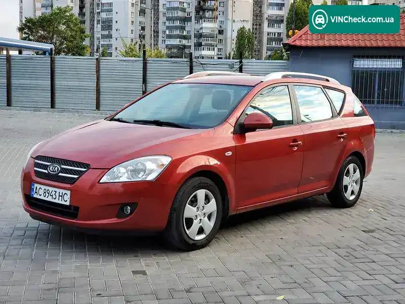 Kia Ceed 2007, фото з оголошення 2 з 20, VIN U5YFF52428L016422