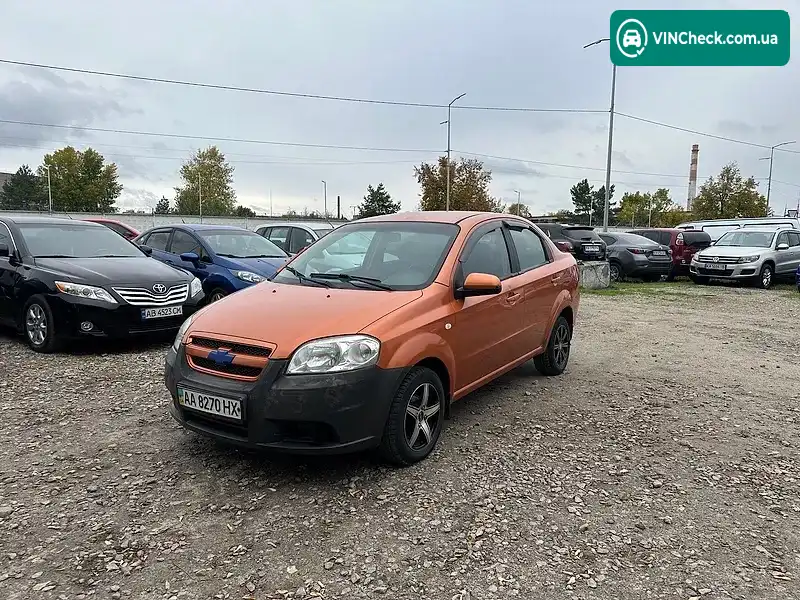 Chevrolet Aveo 2008, фото з оголошення 1 з 6, VIN LSGTC58U78Y076440