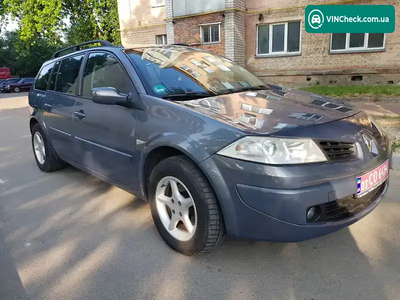 Renault Megane 2008, фото з оголошення 2 з 18, VIN VF1KM1R0H38983755