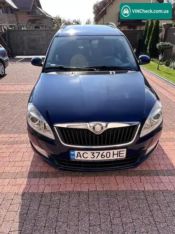 Skoda Roomster 2010, фото з оголошення 1 з 15, VIN TMBNL65J7B5011259