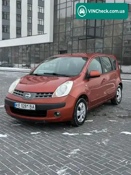 Nissan Note 2007, фото з оголошення 1 з 14, VIN SJNFAAE11U1121201