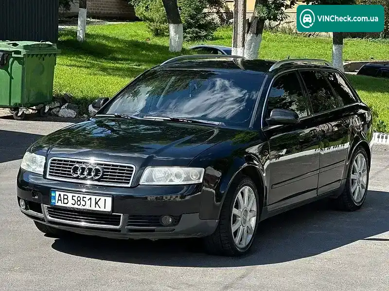 Audi A4 2002, фото з оголошення 1 з 14, VIN WAUZZZ8E43A136564