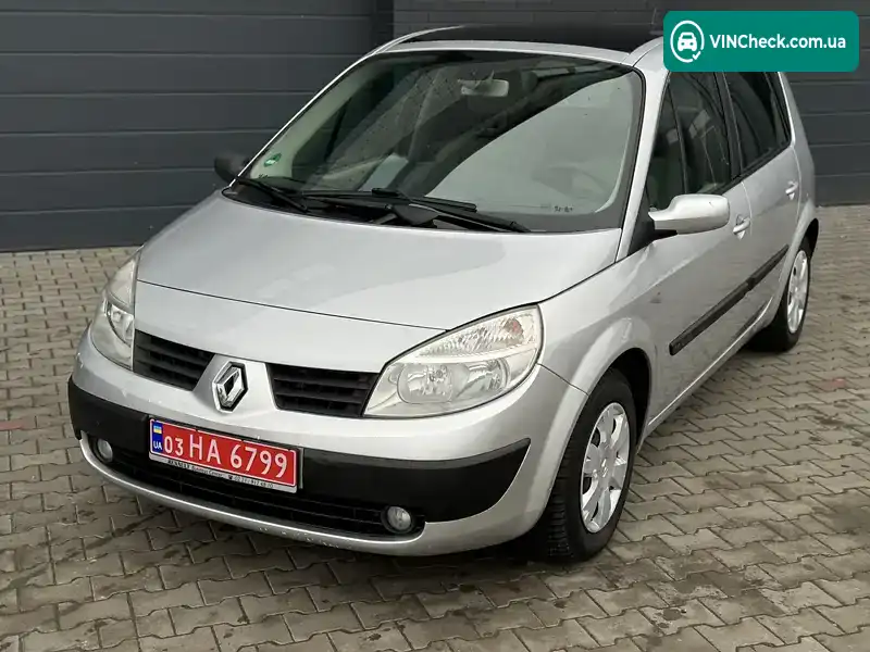 Renault Scenic 2006, фото з оголошення 1 з 16, VIN VF1JM1R0535943205