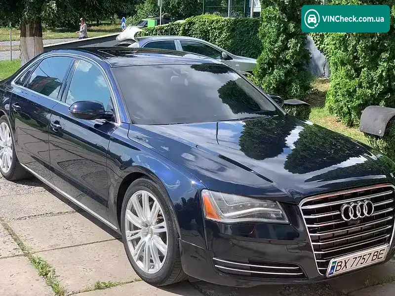 Audi A8 2013, фото з оголошення 1 з 16, VIN WAURGAFD9EN002193