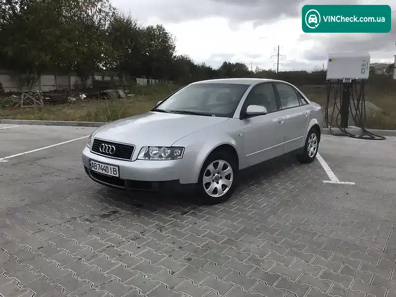 Audi A4 2001, фото з оголошення 2 з 20, VIN WAUZZZ8EZ1A069788