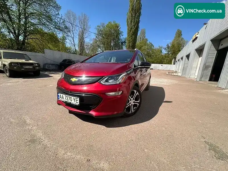 Chevrolet Bolt EV 2017, фото з оголошення 1 з 21, VIN 1G1FX6S07H4141246