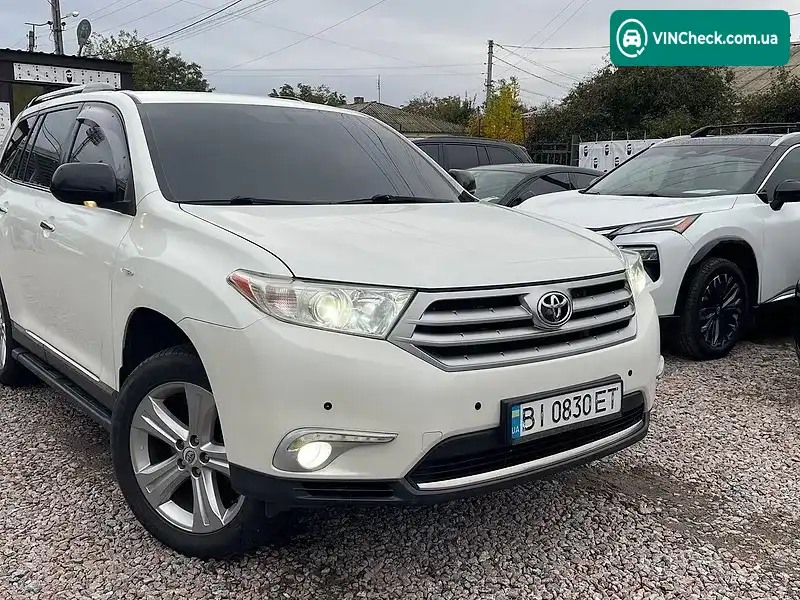 Toyota Highlander 2012, фото з оголошення 2 з 20, VIN JTEES42A002193750