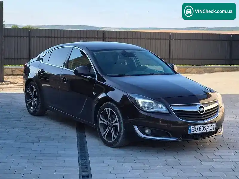 Opel Insignia 2015, фото з оголошення 1 з 20, VIN W0LGT6E12G1043543