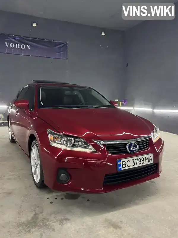 Lexus CT 2012, фото з оголошення 2 з 12, VIN JTHKD5BH3D2137259