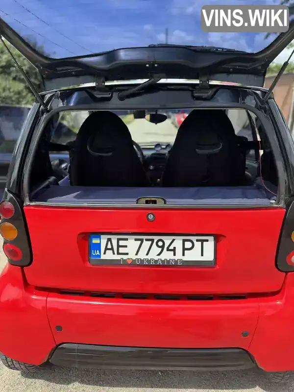 Smart Fortwo 1998, фото з оголошення 2 з 13, VIN TCC01MC01XH005011