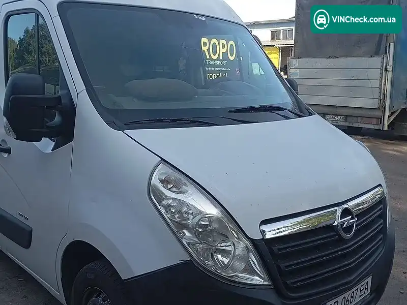 Opel Movano 2013, фото з оголошення 2 з 5, VIN W0LMRFCGCCB044364
