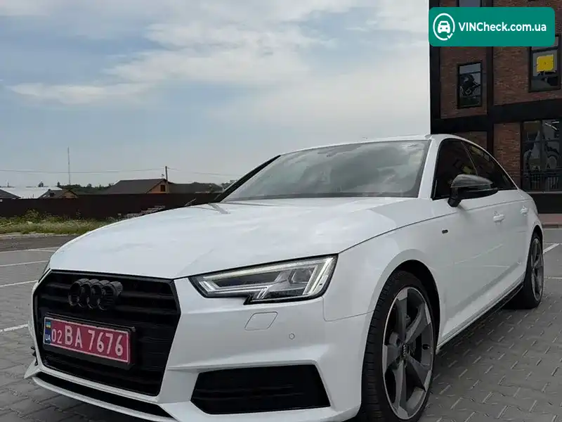 Audi A4 2017, фото з оголошення 1 з 19, VIN WAUENAF40JN003604