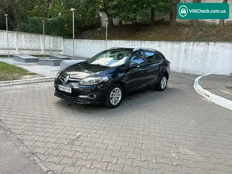 Renault Megane 2016, фото з оголошення 1 з 20, VIN VF1KZ890H55414648