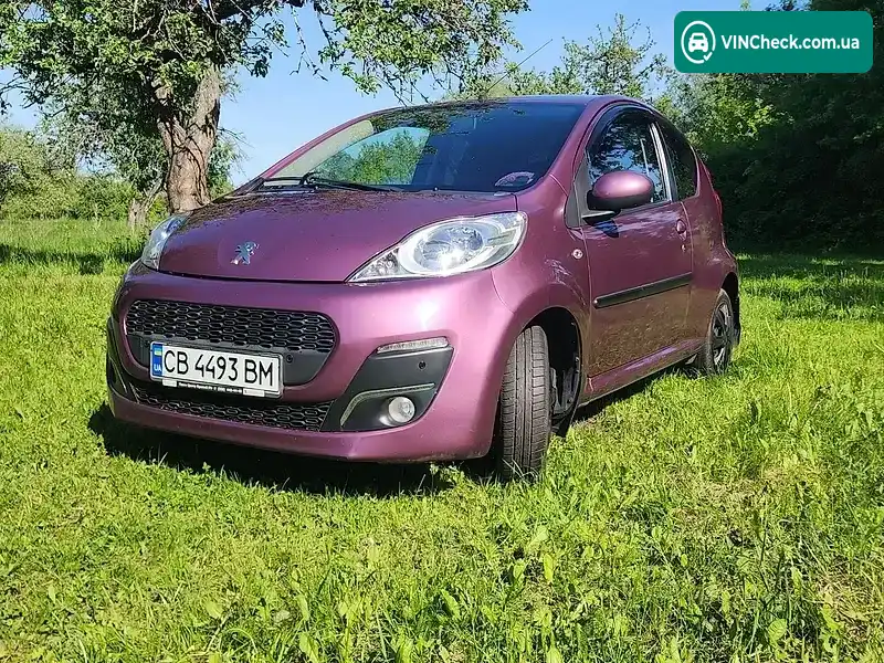 Peugeot 107 2012, фото з оголошення 1 з 20, VIN VF3PMCFB088660774