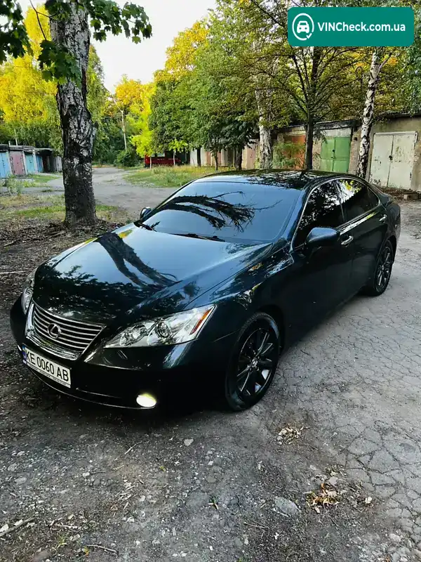 Lexus ES 2008, фото з оголошення 1 з 21, VIN JTHBJ46G882199699