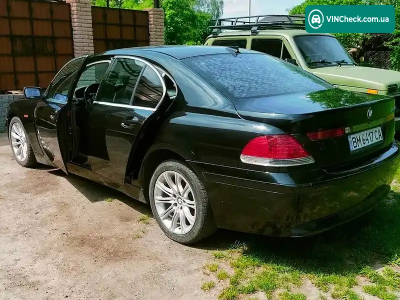 BMW 7 Series 2002, фото з оголошення 2 з 5, VIN WBAGL61000DM51748
