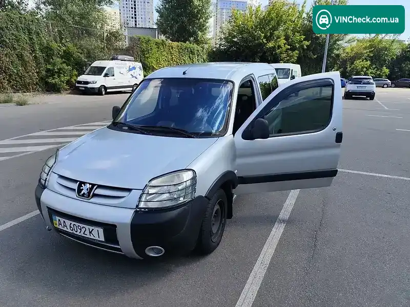 Peugeot Partner 2007, фото з оголошення 1 з 13, VIN VF3GJKFWC95284816