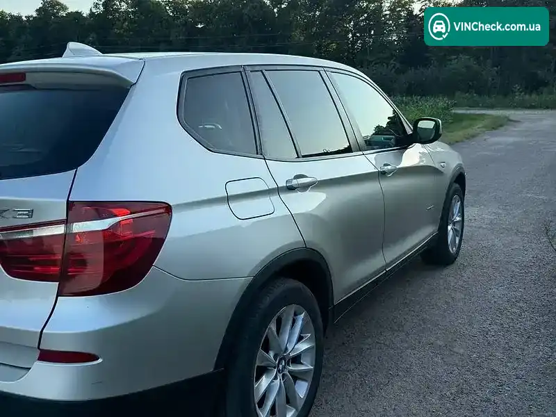 BMW X3 2012, фото з оголошення 2 з 20, VIN 5UXWX9C50D0A08821