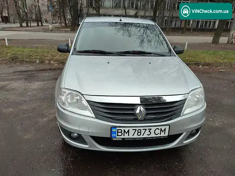 Renault Logan 2009, фото з оголошення 2 з 9, VIN VF1LSRAAH42032427