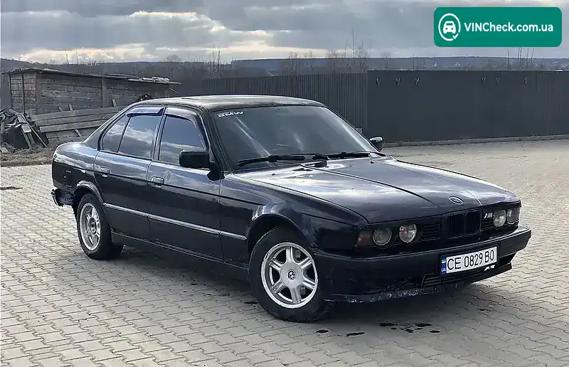 BMW 5 Series 1989, фото з оголошення 1 з 12, VIN WBAHC110703843798