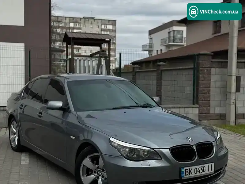 BMW 5 Series 2007, фото з оголошення 1 з 21, VIN WBANX31040CW78408