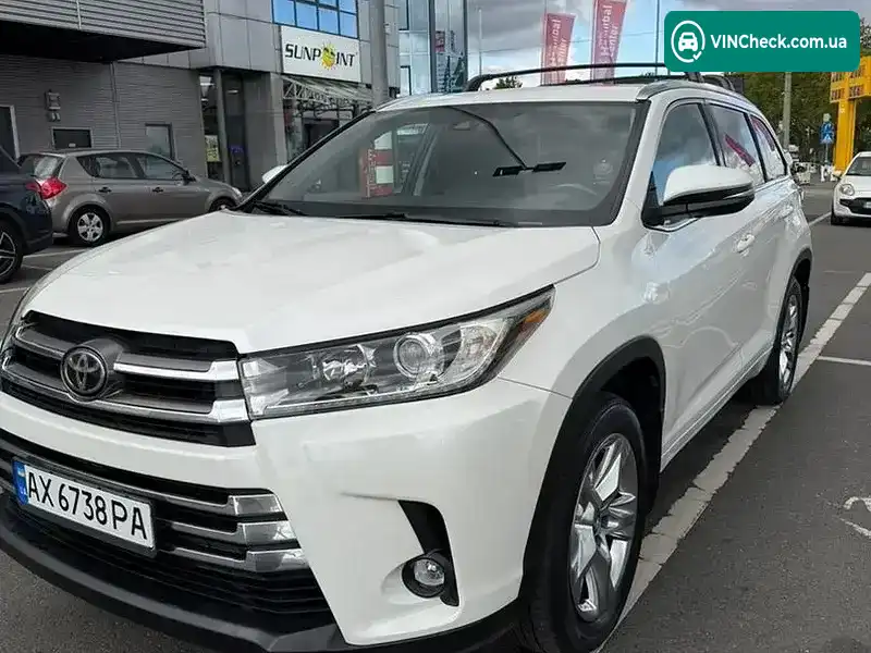 Toyota Highlander 2019, фото з оголошення 2 з 15, VIN 5TDDZRFH2KS990660