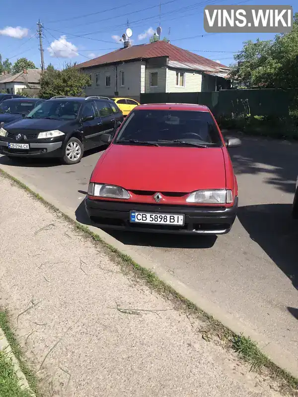 Renault 19 1993, фото з оголошення 1 з 6, VIN VF1L53J2510257931