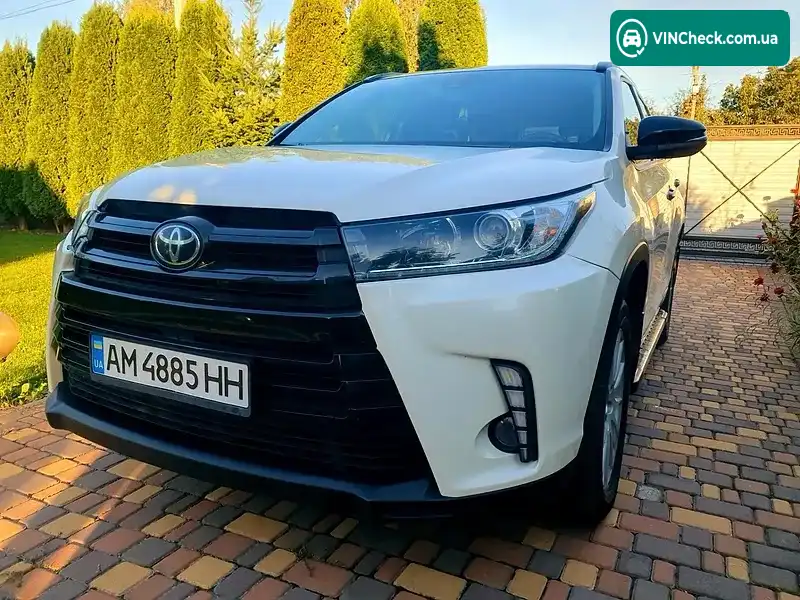 Toyota Highlander 2017, фото з оголошення 1 з 20, VIN 5TDJZRFH5HS518920