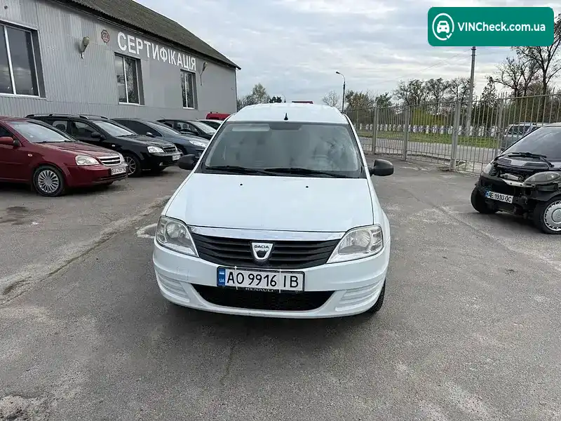 Dacia Logan 2012, фото з оголошення 2 з 9, VIN UU1KSDA3H48201267