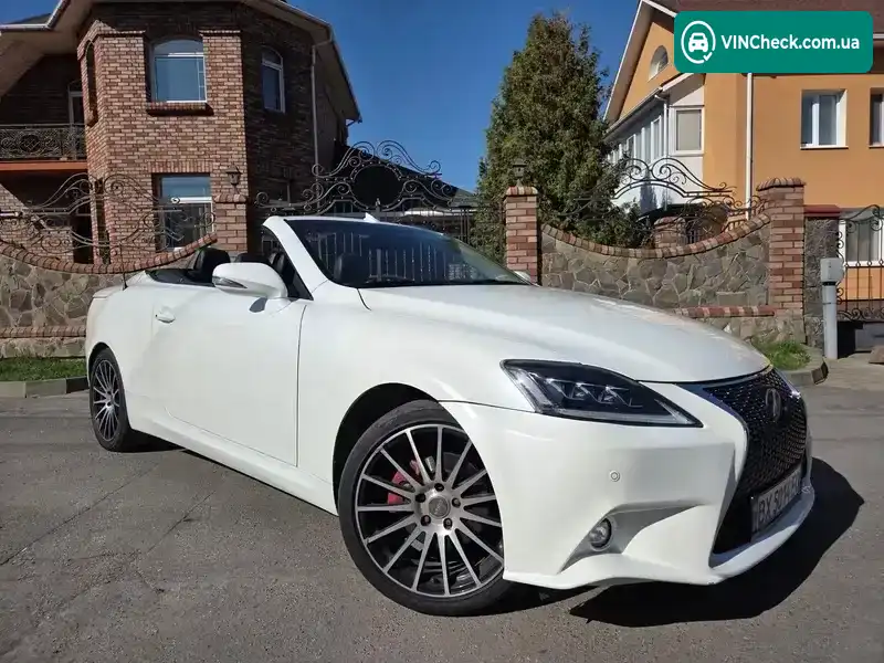 Lexus IS 2012, фото з оголошення 2 з 20, VIN JTHFF2C27C2526697