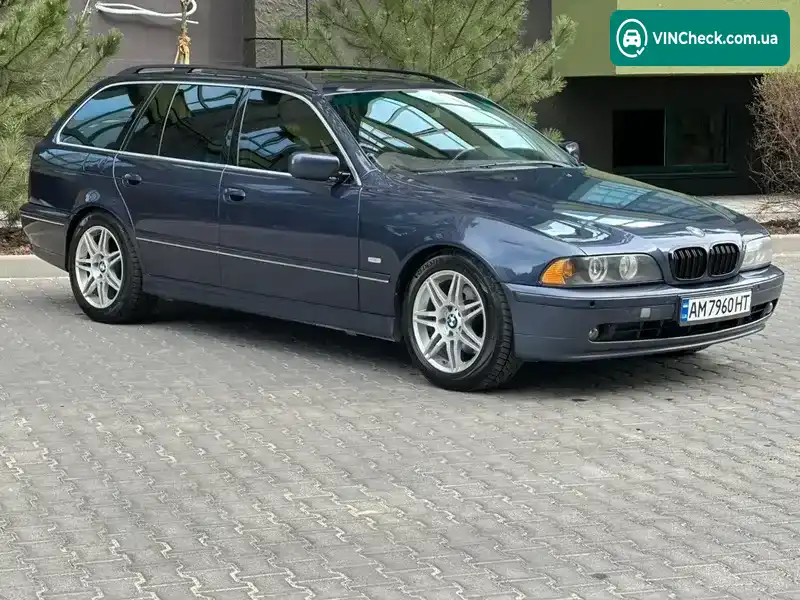 BMW 5 Series 2004, фото з оголошення 1 з 21, VIN WBADP81020GV55031