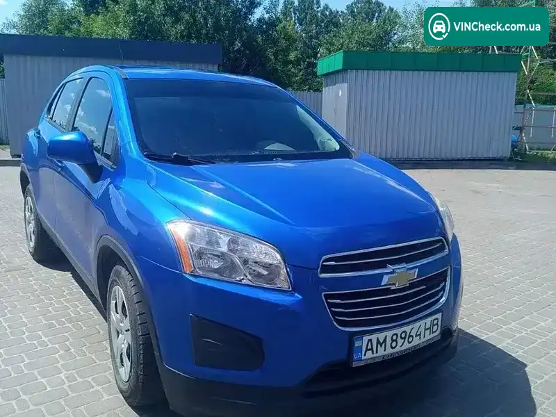 Chevrolet Trax 2016, фото з оголошення 2 з 20, VIN KL7CJKSB2GB757529