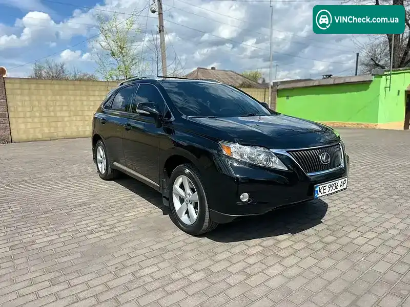 Lexus RX 2010, фото з оголошення 1 з 21, VIN 2T2BK1BA1AC057793