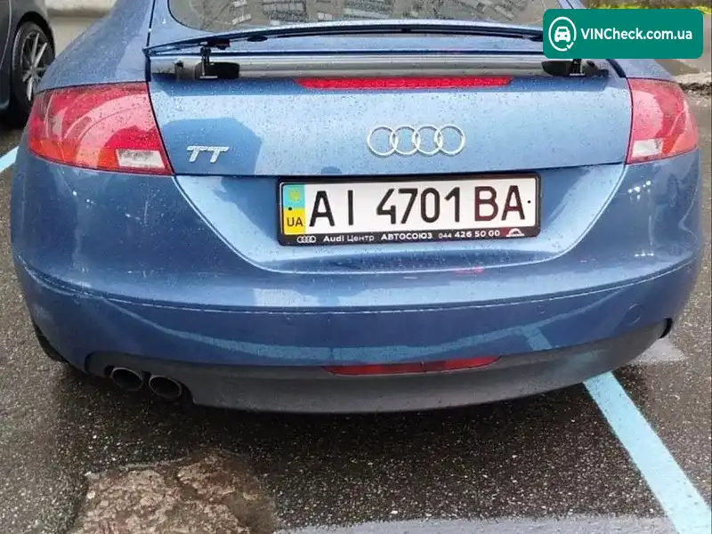 Audi TT 2007, фото з оголошення 2 з 8, VIN TRUZZZ8J071016188