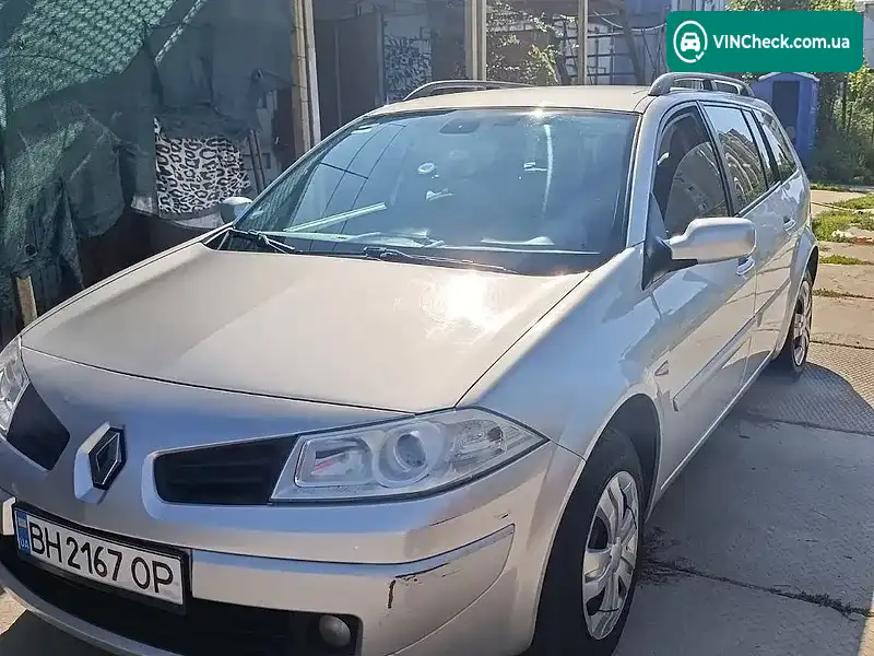 Renault Megane 2007, фото з оголошення 1 з 4, VIN VF1KMS6C638327920