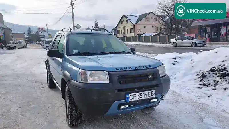 Land Rover Freelander 2001, фото з оголошення 1 з 8, VIN SALLNABE71A351658