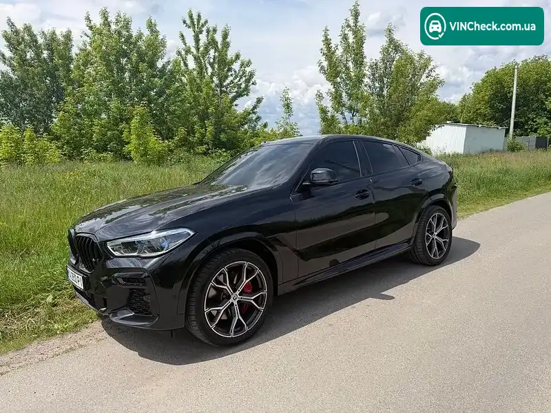 BMW X6 2022, фото з оголошення 1 з 16, VIN WBAGT210509L23632