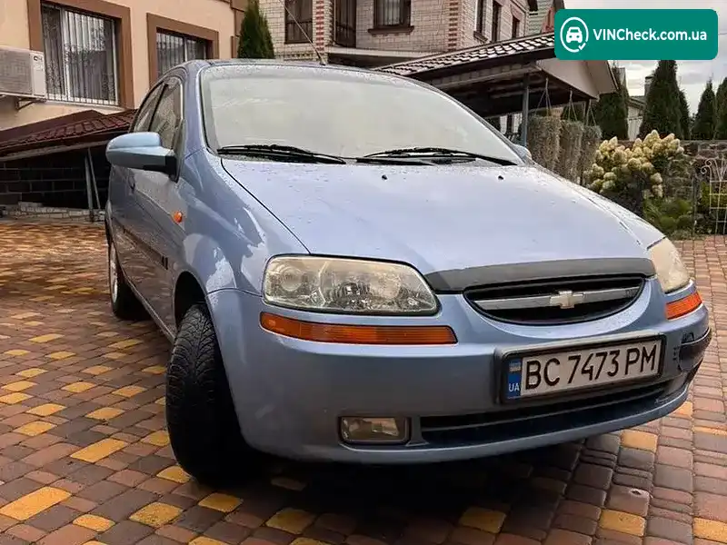 Chevrolet Aveo 2005, фото з оголошення 1 з 20, VIN KL1SF69YE5B419641