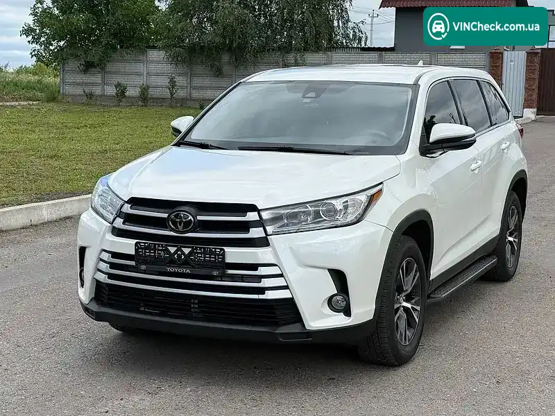 Toyota Highlander 2019, фото з оголошення 1 з 20, VIN 5TDZZRFH2KS343469