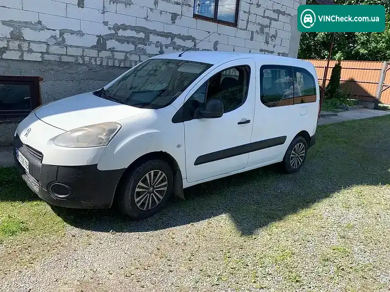 Peugeot Partner 2012, фото з оголошення 2 з 14, VIN VF37J9HN0CJ637372