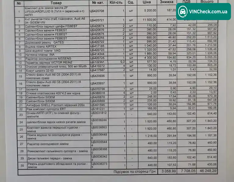 Audi A6 2005, фото з оголошення 2 з 20, VIN WAUZZZ4F06N011136