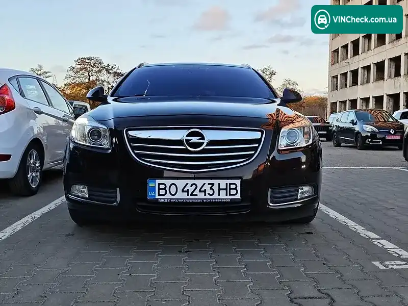 Opel Insignia 2011, фото з оголошення 2 з 20, VIN W0LGT8EM4B1162242