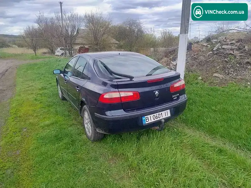 Renault Laguna 2003, фото з оголошення 1 з 6, VIN VF1BG0M0529310465