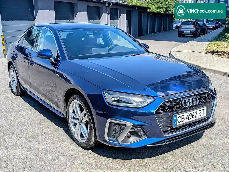 Audi A4 2020, фото з оголошення 2 з 21, VIN WAUDAAF46MN007300