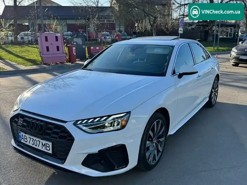 Audi A4 2020, фото з оголошення 2 з 15, VIN WAUHMAF40LN013147
