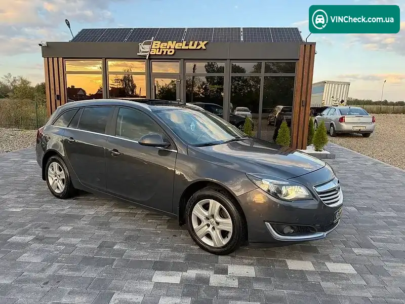 Opel Insignia 2014, фото з оголошення 1 з 20, VIN W0LGM8GS3E1178039