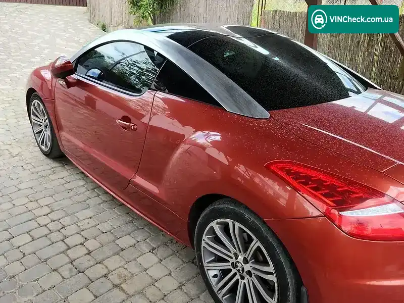 Peugeot RCZ 2010, фото з оголошення 2 з 20, VIN VF34J5FVAAP008026