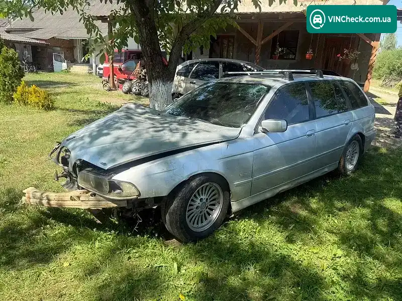 BMW 5 Series 2001, фото з оголошення 2 з 11, VIN WBADP81060GS97595